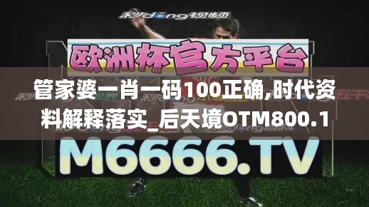 管家婆一肖一码100正确,时代资料解释落实_后天境OTM800.12
